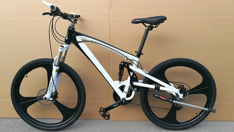 Sale New Brand Mountain Bike Soft Tail Aluminum Alloy Frame Bike Shiman0 M370 Hydraulic Disc Brake Bicycle 21/24/27 Speed Mtb 3