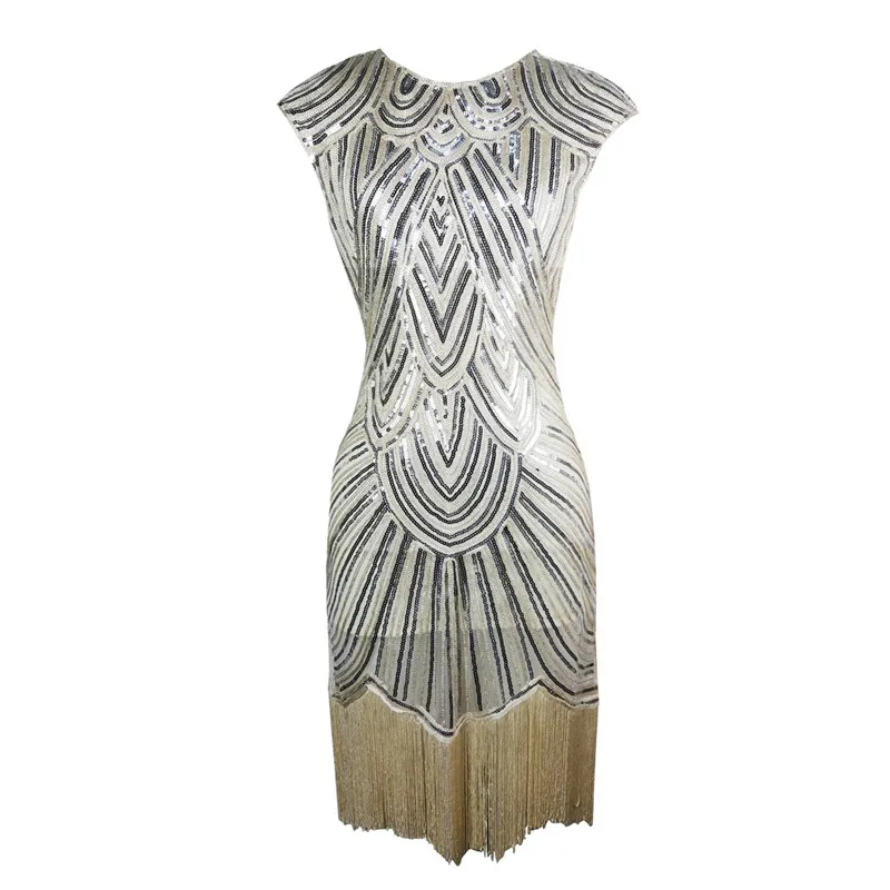 knee length flapper dress