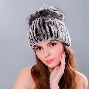 Зимние высококачественные женские меховые шапки, шапка из натурального меха норки для женщин, женские повседневные береты, шапки, женские шапки - Цвет: 2