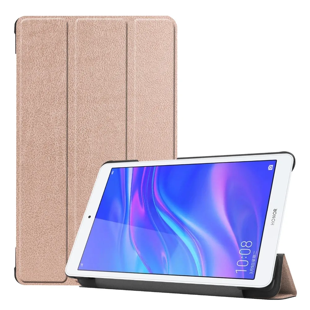 Складной тонкий чехол для huawei Mediapad M5 lite 8,0 JDN2-W09 JDN2-AL00 чехол для планшета huawei Mediapad m5 lite 8 дюймов Чехол+ ручка