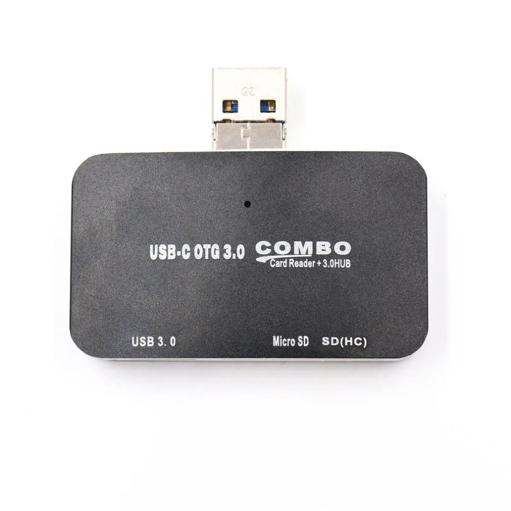 Кардридер USB 3,0 все в одном SD/Micro компактный SD флэш-Карта памяти Адаптер Тип C OTG SD кардридер