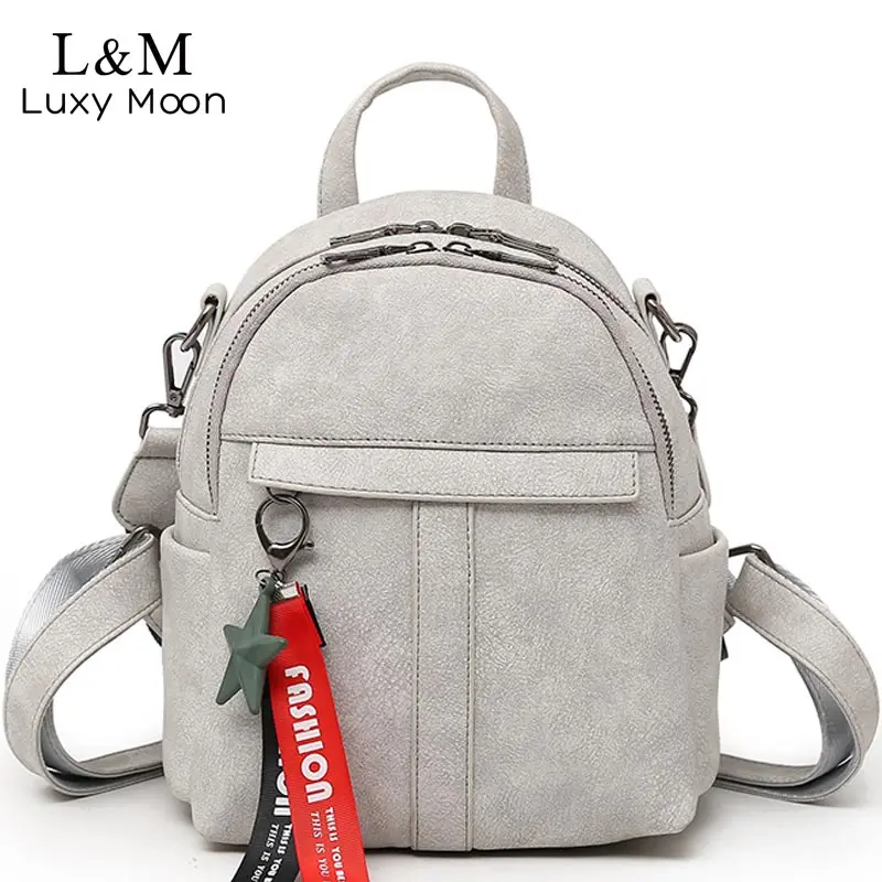 Luxy moon Backpack Women PU Leather Backpacks For Teenage Girls School Bags 2018 Fashion Vintage Solid Shoulder Bag Black XA379H Luxy moon Backpack Women PU Leather Backpacks For Teenage Girls School Bags 2018 Fashion Vintage Solid Shoulder Bag Black XA379H