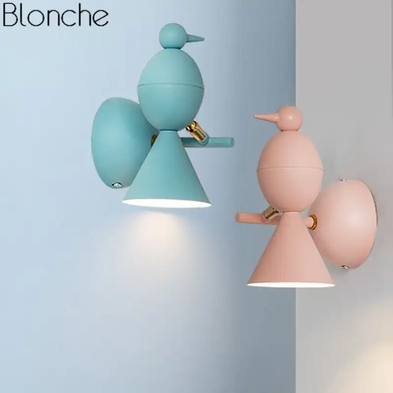 Nordic Bird Wall Lamp Led Light Adjule Sconce Children S Room Kids Bedroom Study Reading Fixtures Home Decor Luminaire Nordic Bird Wall Lamp Led Light Adjule Sconce Children S Room Kids Bedroom Study Reading Fixtures Home Decor Luminaire