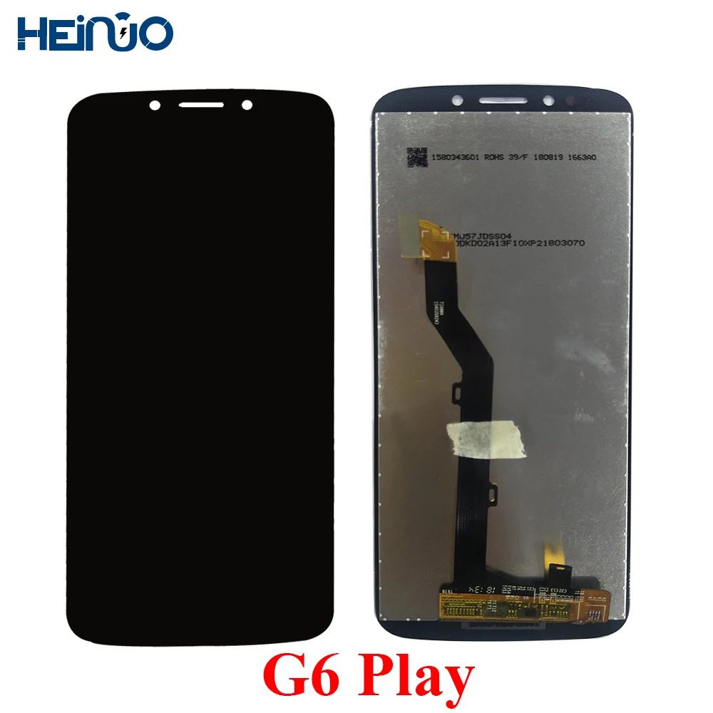 

100% Tested 5.7" LCD Screen For Motorola Moto G6 Play XT1922 LCD Display Touch Screen Panel Digitizer Assembly Replacement Parts