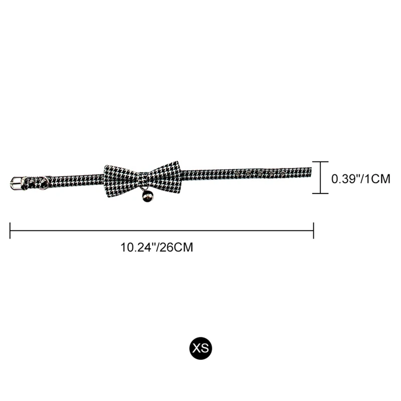 Регулируемый ошейник с колокольчиками, маленький ошейник для собак и кошек бантик принцесса ожерелье аксессуары, товары для домашних животных XS/S/M