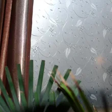 Электростатическая целлофановая супер толстая пленка «замороженное стекло» ванная комната раздвижные двери матовый, непрозрачный наклейки на окна