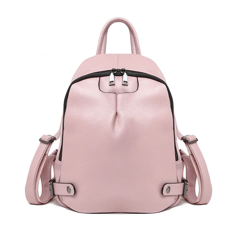 Fashion Genuine Leather Women s Backpacks Women Casual Style Bag women s leather bag Ita backpack
