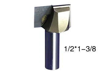

1 Pc Woodworking Trimmer Engraving Cutter Bottom Cleaning Bit Slot Carving Tool Shank 1/2 1/4 QD-Px1-2x1-3-8