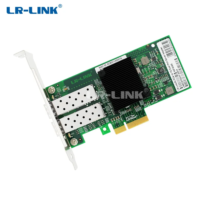 LR LINK 9702HF 2SFP Dual Port Gigabit Ethernet Card Fiber Optical Lan Card PCI Express x1 4