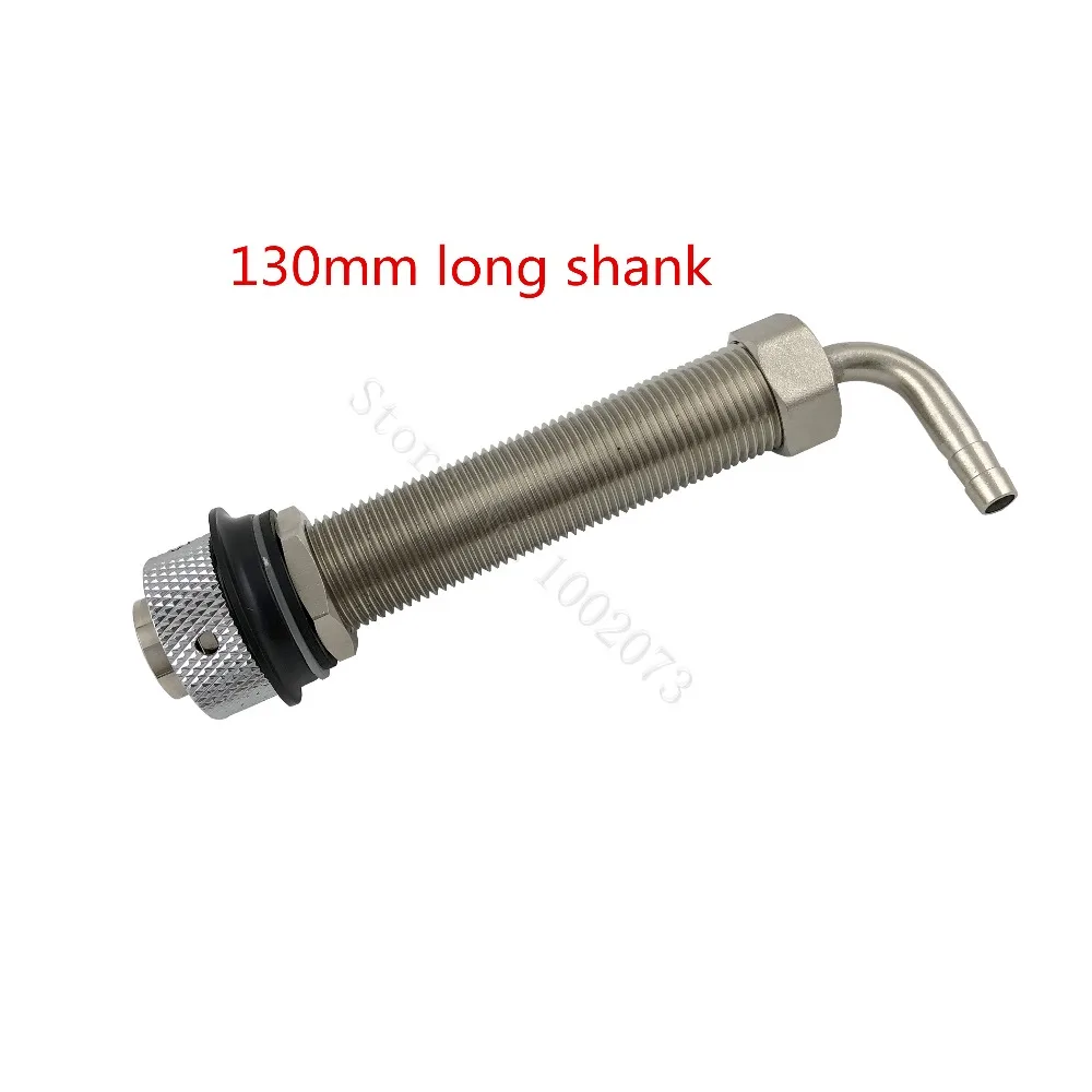 

Home Brewing 130mm Long Beer faucet Shank G5/8 With Elbow Tail for Adjustable Type Tap Faucet Kegerator Bar Wine Making Tools