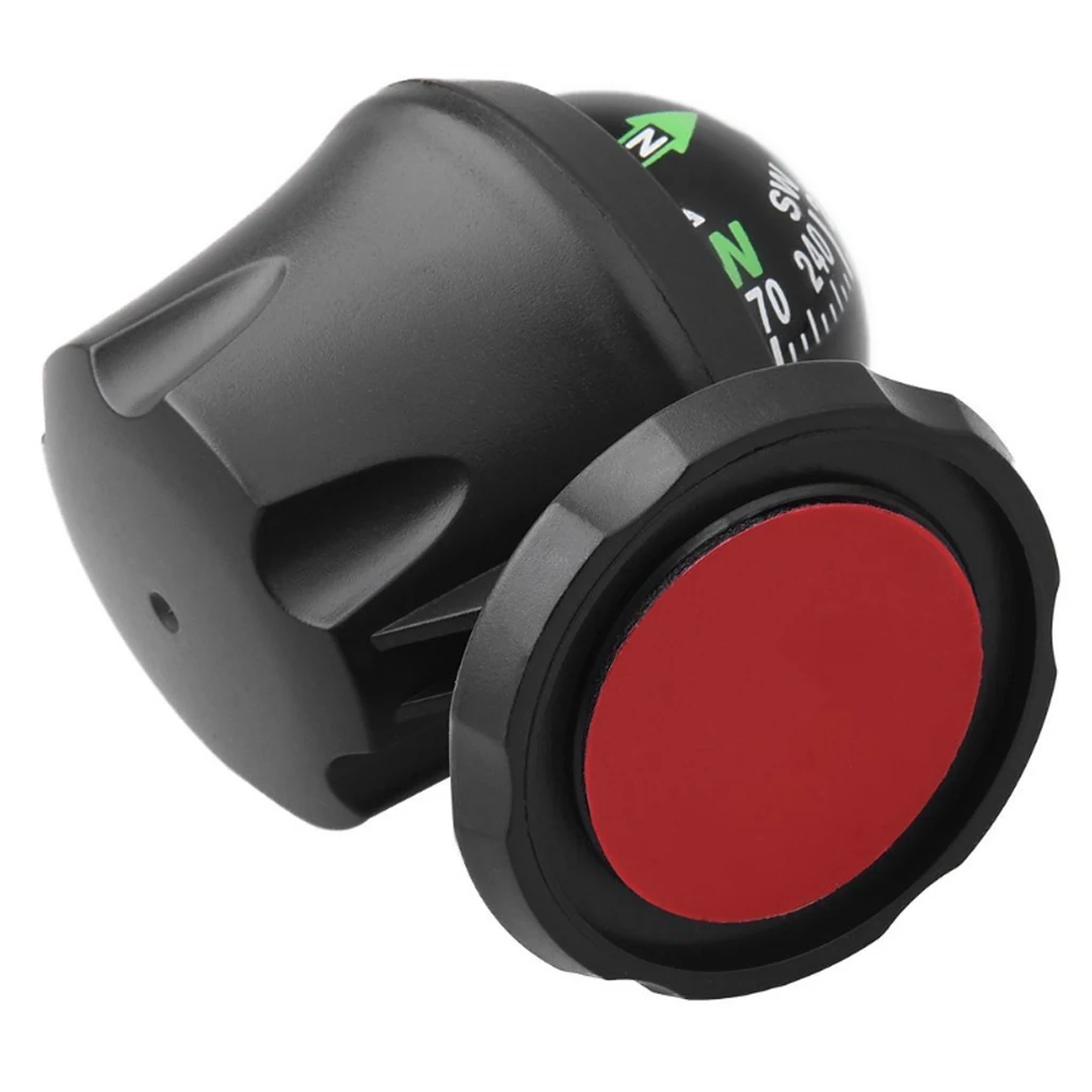1 Pc 360 Degree Rotation Car Dashboard Mini Compass Auto Navigation Show Direction Guide Ball For Car Boat Caravan Truck 