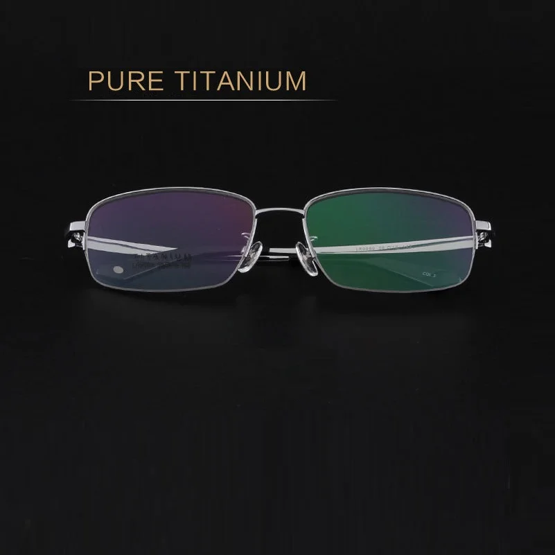 Мужская оправа для очков из титана ультра светильник ширина 150 см|titanium eyeglass