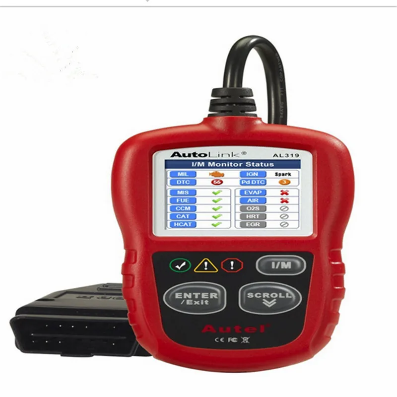

For DIY Newest Autel AL319 OBD2 CAN Check Engine Light Diagnostic Tool Scanner Auto Key Programmer