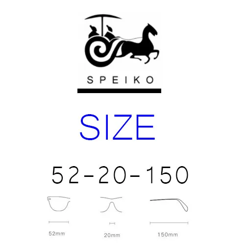 2180VF круглые очки speiko для мужчин и женщин оправа для очков предложение 1,74 близорукость для чтения анти синие линзы очки по рецепту - Цвет оправы: SIZE 52-20-150