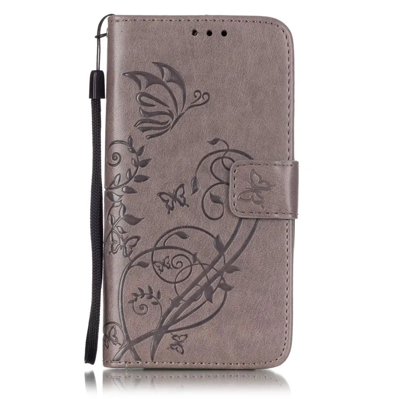 

For LG K7 Luxury Flip Embossed Leather Stand Case For LG K7 X210 X210DS MS330/Tribute 5 LS675 Cover Book Style Cell Phone Cover