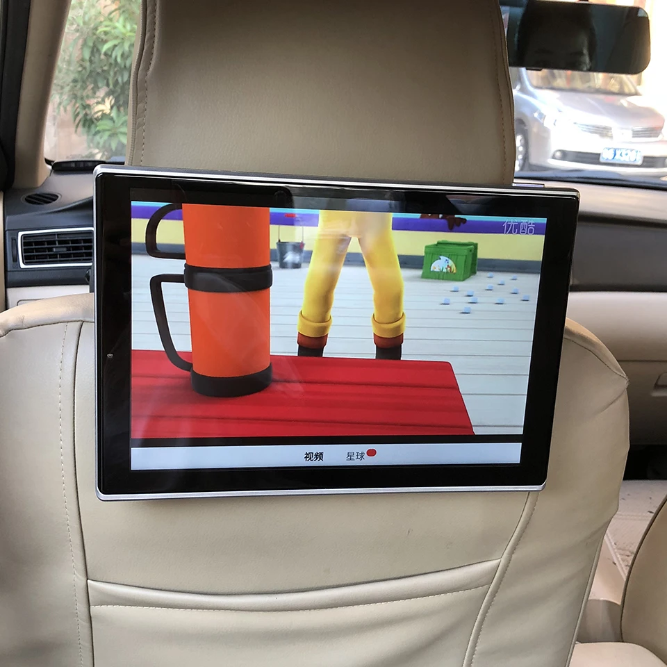Perfect 2019 UI Style Latest Product Car TV Monitor For Hyundai Veloster Android 7.1 Headrest Rear Seat Entertainment System Auto Screen 2