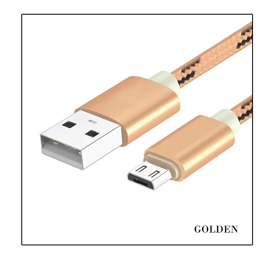  Micro USB Cable Sync Data Line Microusb Cable for Samsung Xiaomi Huawei Android Mobile Phone High Speed Charging Nylon Line (11)