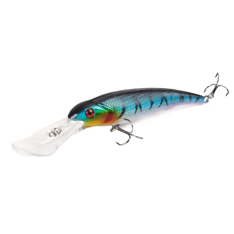 

165mm 26.8g Laser Minnow Sinking Sea Fishing Fishing Bait Lures For Ocean River Isca Artificial Wobblers Hard Lure With 6# Hook
