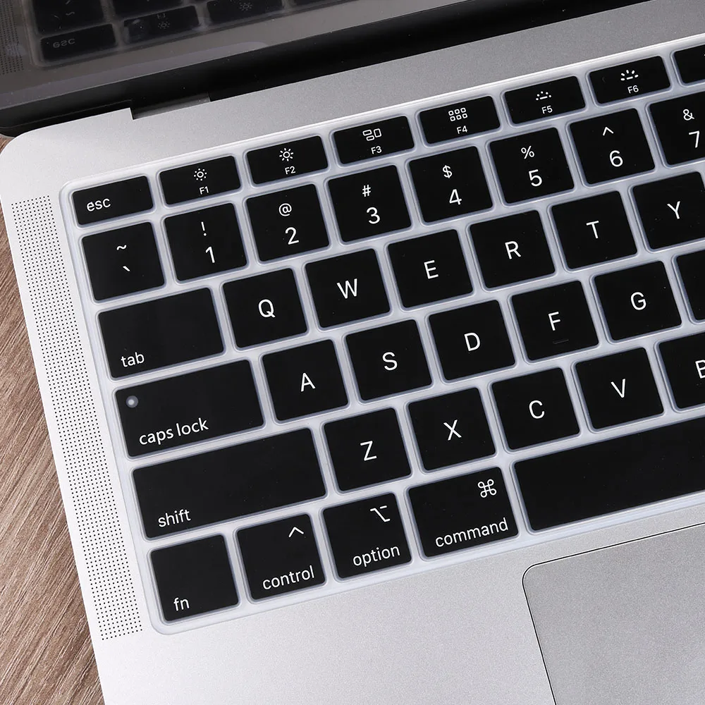 Redlai английская(США) клавиатура крышка облегающий рукав для MacBook Air 13 A1932 с retina fit Touch ID мягкая ТПУ клавиатура протектор