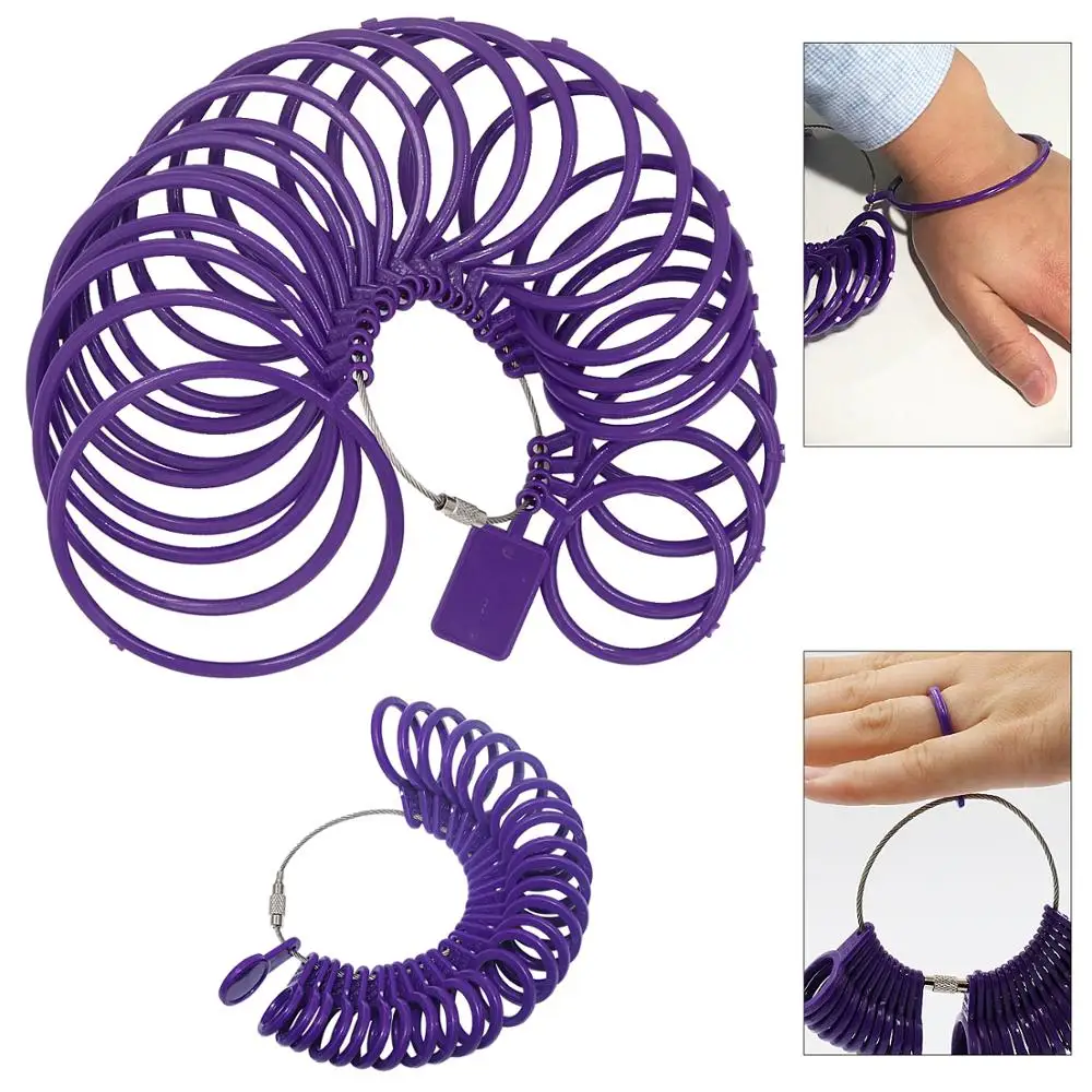 

Ring size measuring loop & bracelet size measuring circle Jewelry making tool