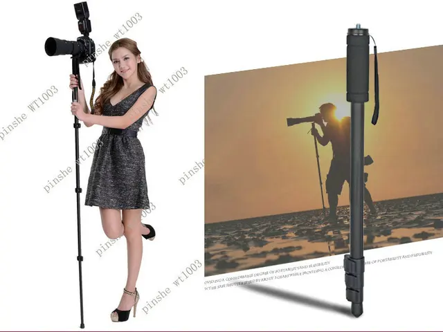US $11.15 Upgrade Portable Camera Unipod Monopod WT1003 For Nikon Canon Sony Fuji Samsung etc