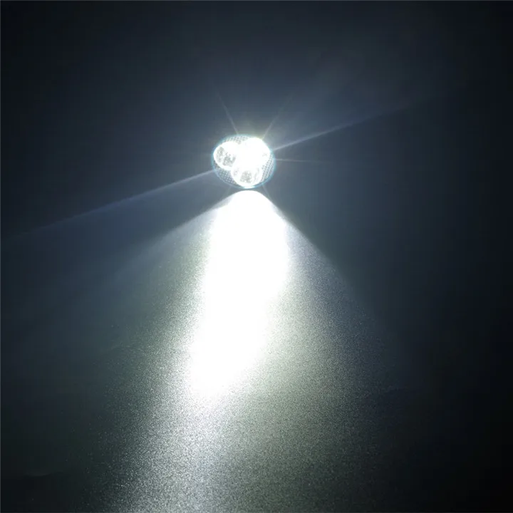 Yumseen LED мотоцикл фары 12 В 9 Вт 1000LM 45U светодиодных чипов Налобные фонарики мото