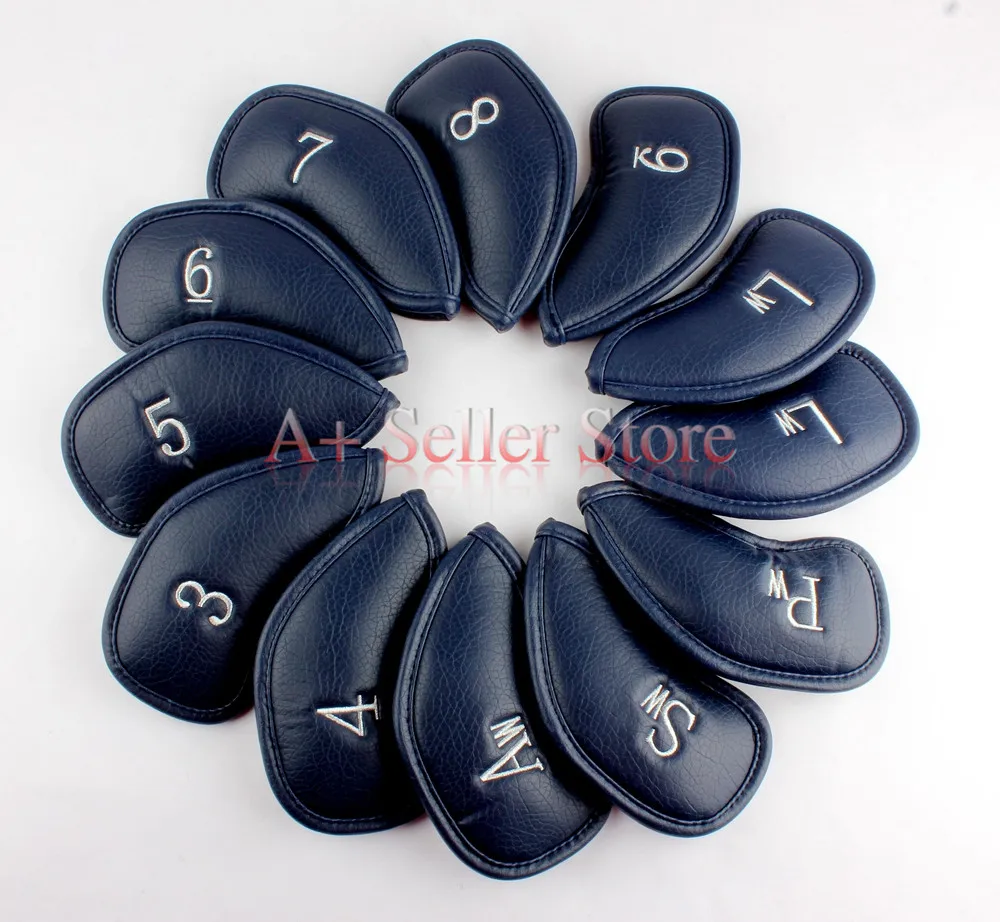 Free Shipping Wholesale Blue color 12pcs/set New Thick PU Artificial