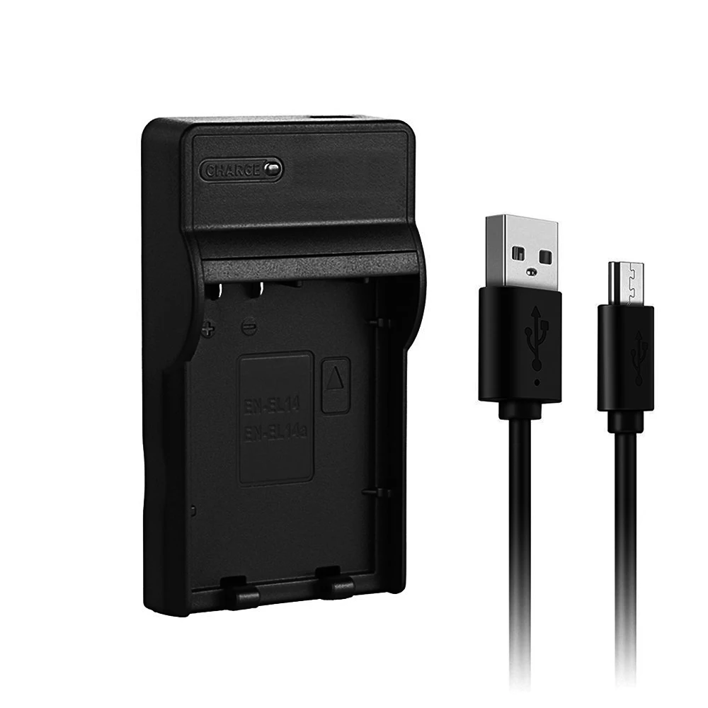 EN EL14A EL14e USB зарядное устройство для Nikon D3400 D5500 D5600 батарея камеры DSLR устройство|charger