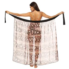 Faldas mujer moda корейские пляжные юбки Летняя Пляжная макси юбка женская шифоновая Корейская юбка до щиколотки