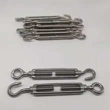 10 шт. забор устройство для натяжения проволоки M6 шпиндель с глаз и крюк