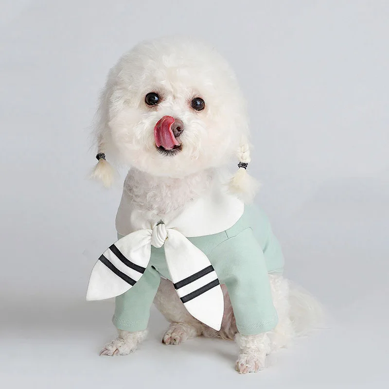 

Dog Clothes for Small Dogs Spring Cotton Sweater for Chihuahua Outfit for French Bulldog Puppy Clothing Pet Costume Pug Tshirt
