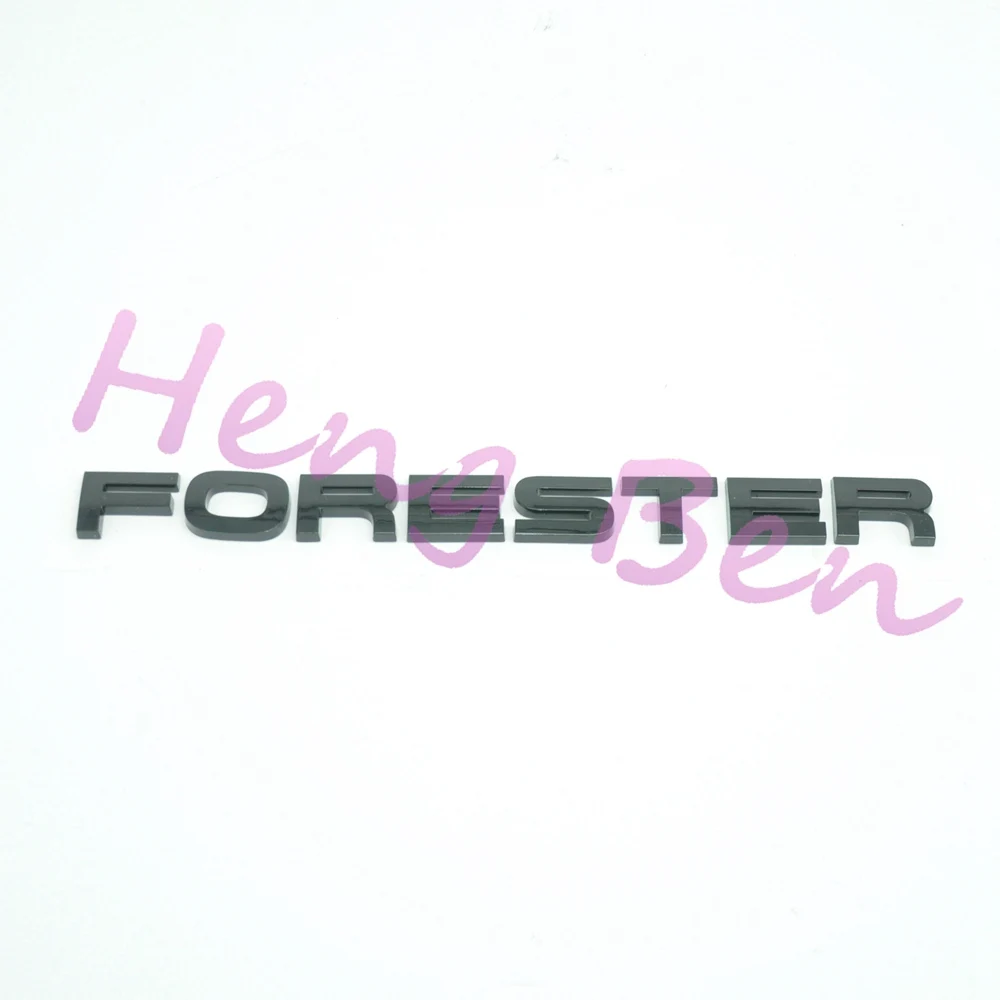 HB 3D отличный гладкий глянцевый металлический значок-эмблема значок наклейка для Subaru FORESTER аксессуары для стайлинга автомобилей