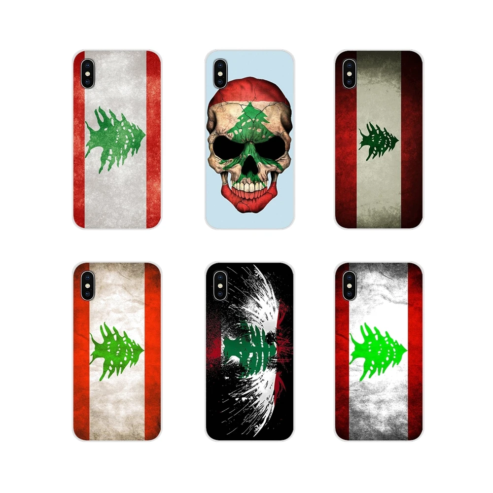 Lebanon Flag National flag Transparent Soft Cases Covers For Samsung A10 A30 A40 A50 A60 A70 Galaxy S2 Note 2 3 Grand Core Prime | Мобильные
