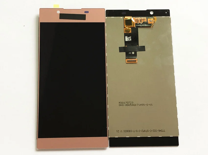Полностью 5,5 дюймовый ЖК-дисплей для sony Xperia L1 G3312 сенсорный экран дигитайзер Сенсорная панель в сборе G3311 G3313 рамка