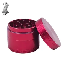 SY 4 Слои 55 мм металлический Травяной чаша измельчитель табака дыма специи дробилка ручная мельница аксессуары для курительной трубки