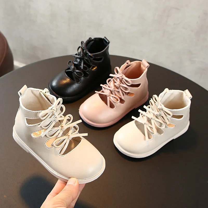 Осенняя детская модная обувь; обувь принцессы для девочек; обувь для малышей; обувь на ремешке для девочек