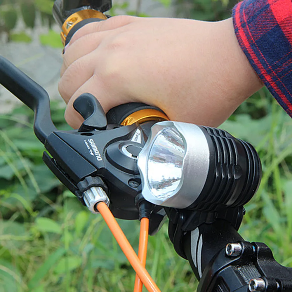 Sale 3000 Lumen XML Q5 Interface LED Bike Light Headlamp Headlight 3Mode Bicycle Lights Lamp Outdoor Cycling Bicycle Accessories 3.0# 1