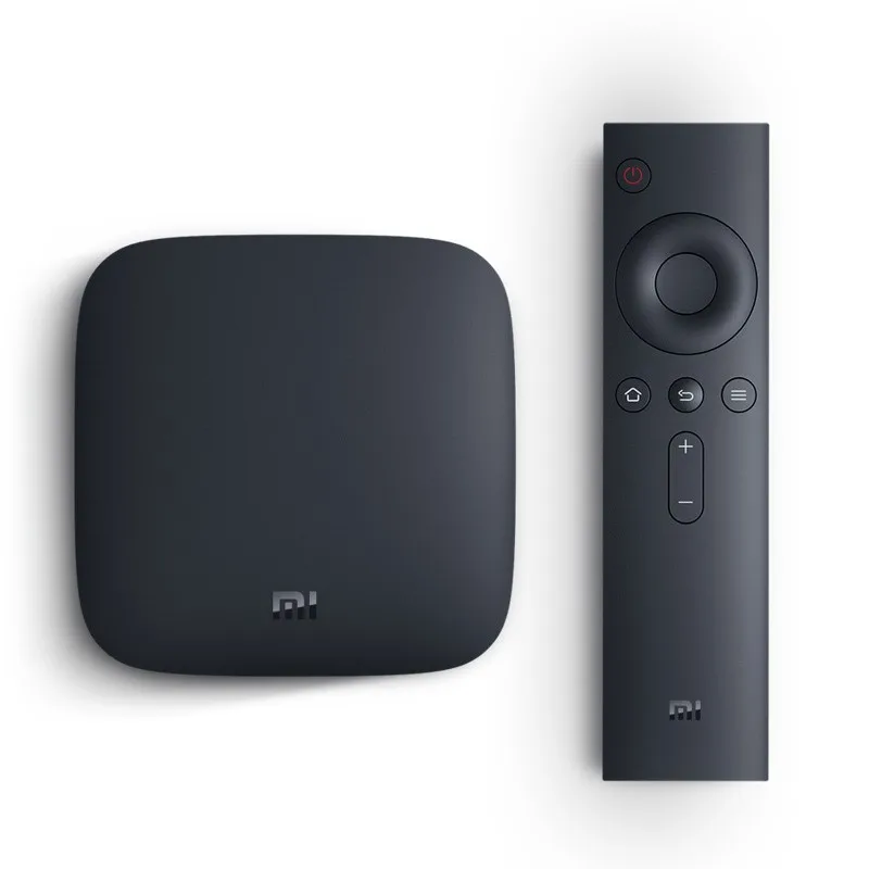 Оригинальная ТВ-приставка Xiao Mi tv Box 3 Smart 2 ГБ/8 ГБ 4 k, черная ТВ-приставка на Android tv 6 Smart медиаплеер, приставка