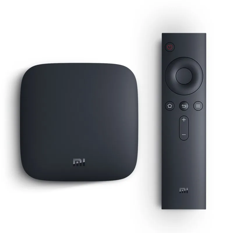 Оригинальная ТВ приставка Xiao Mi tv Box 3 Smart 2 ГБ/8 ГБ 4 k черная на Android 6 медиаплеер