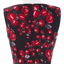 Belle Poque Womens Summer Dress 2017 Floral Retro Vintage 50s Casual Party Robe Rockabilly Dresses Plus Size Vestidos mujer