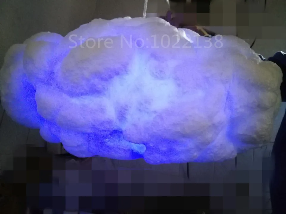 Современный Креативный Романтический подвесной светильник с белыми облаками s светодиодный светильник с эффектом ночной съемки белый мягкий плавающий хлопковый облачный подвесной светильник