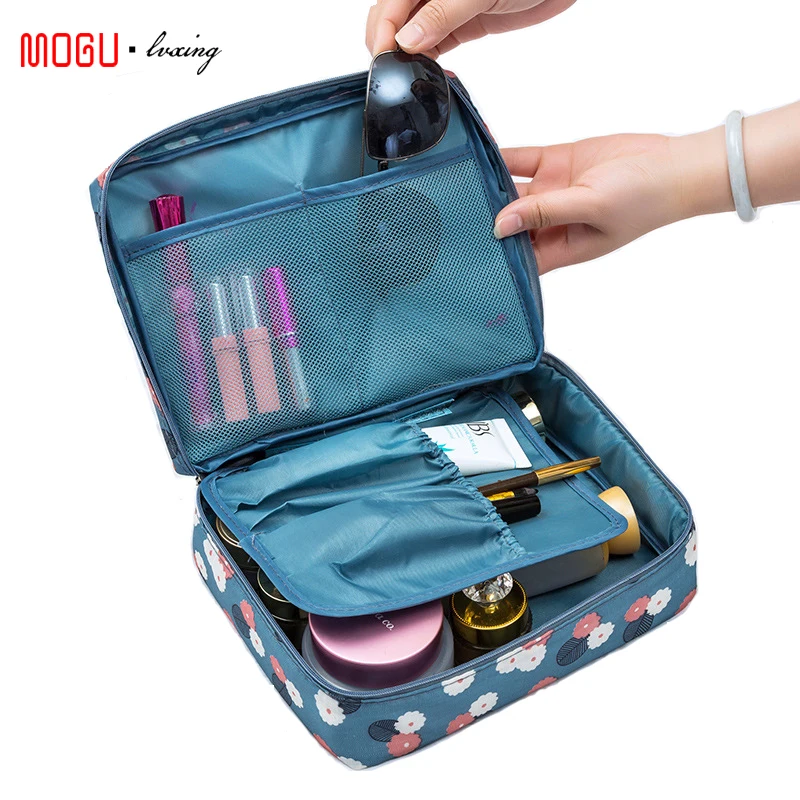 

MOGULVXING Outdoor Women Makeup Bag Multi Cosmetic Bag Beauty Case Make Up Organizer Zipper Toiletry Bag Storage Travel Kit Bag
