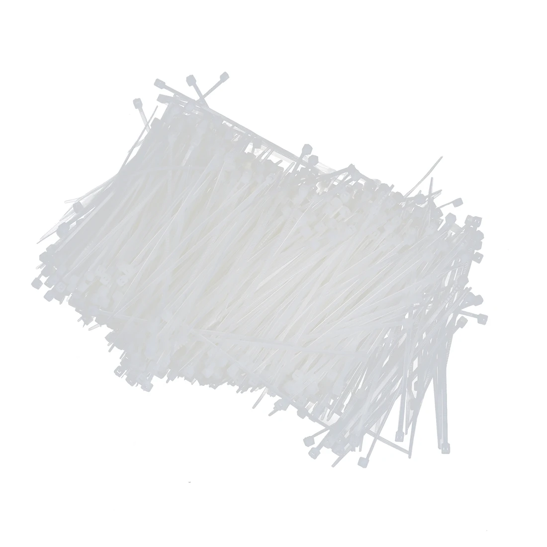 

White Self Locking Nylon Packaging Cable Zip Tie 1000 Pcs