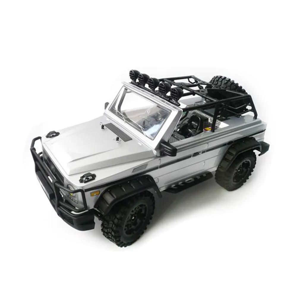 

HG-P402 2.4G 1/10 4WD RC Buggy Trcuk Professional Rock Crawler Two Speed Switch Gearbox Adjustable Wheelbase RTR