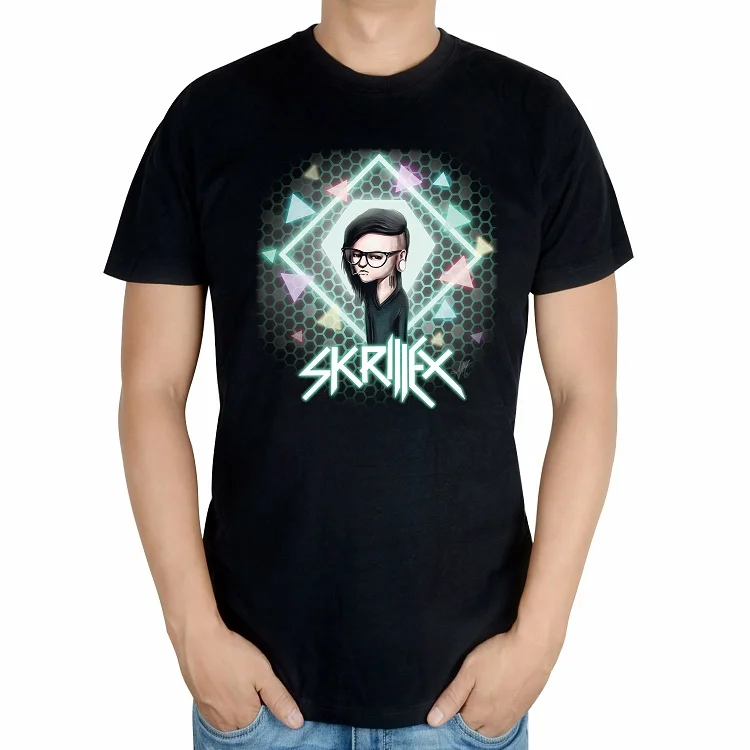 4 стиля Ropa Mujer skrillex бренд Dubstep мужская рубашка DJ master camisetas hombre mma принт 3D хлопковая