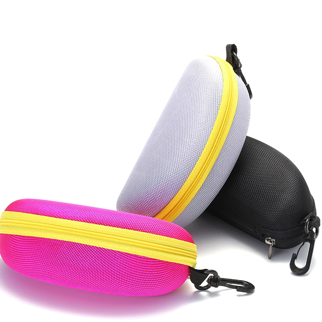 Zipper Eyeglass Cases For Men Women Colorful Cover Sunglasses Case For