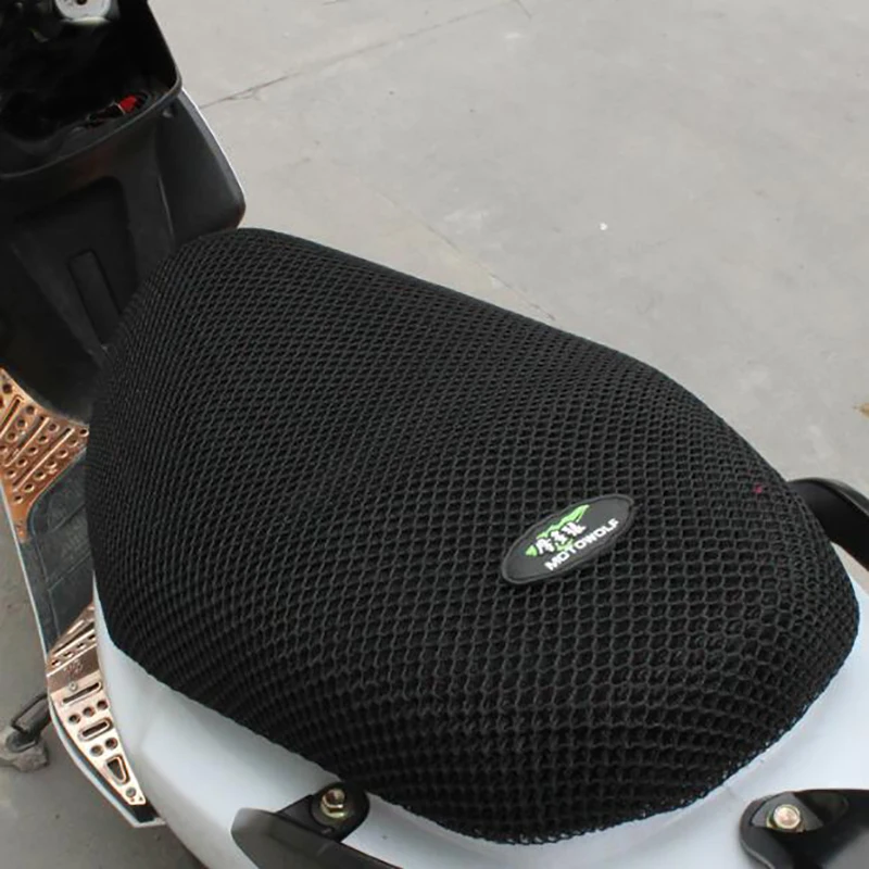 

MOTOWOLF Motorcycle Scooter Sunscreen Seat Cover 3D Sun Proof Prevent Scooter Sun Pad Heat Insulation Cushion Protect
