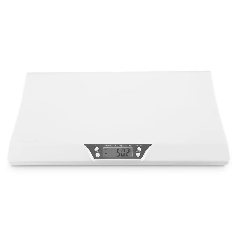  LCD Digital Electronic Stable Scale Baby Weighting Scale 20kg Mini Multifunction Low Alarm Kids Pet