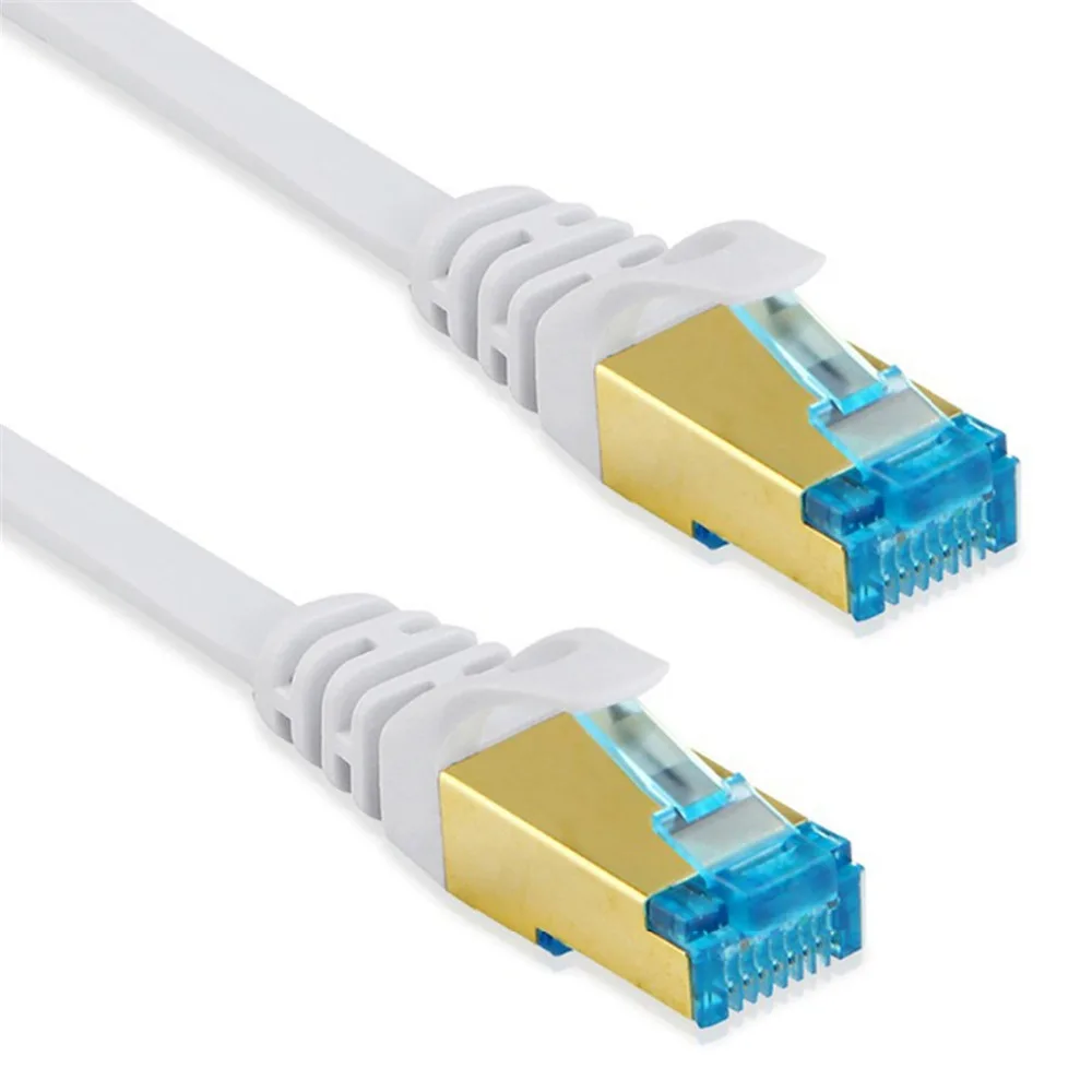 CAT6 кабель Ethernet Lan RJ45 разъем Wi-Fi Беспроводной маршрутизатора Gigabit Lan сетевой шнур плоский экранированный для компьютера патч ТВ PS3 PS4