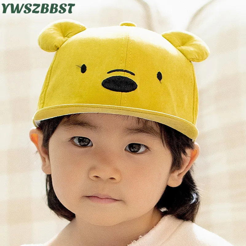 baby flat brim hat